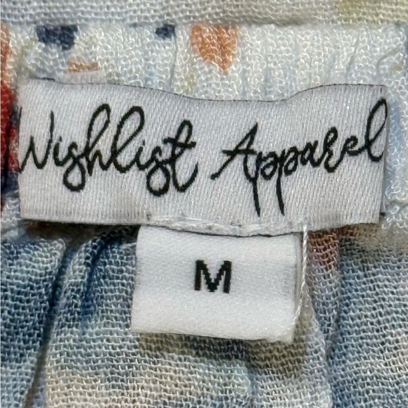 NWOT Wishlist White Floral Open Back‎ Tiered Rayon Dress - Picture 8 of 13